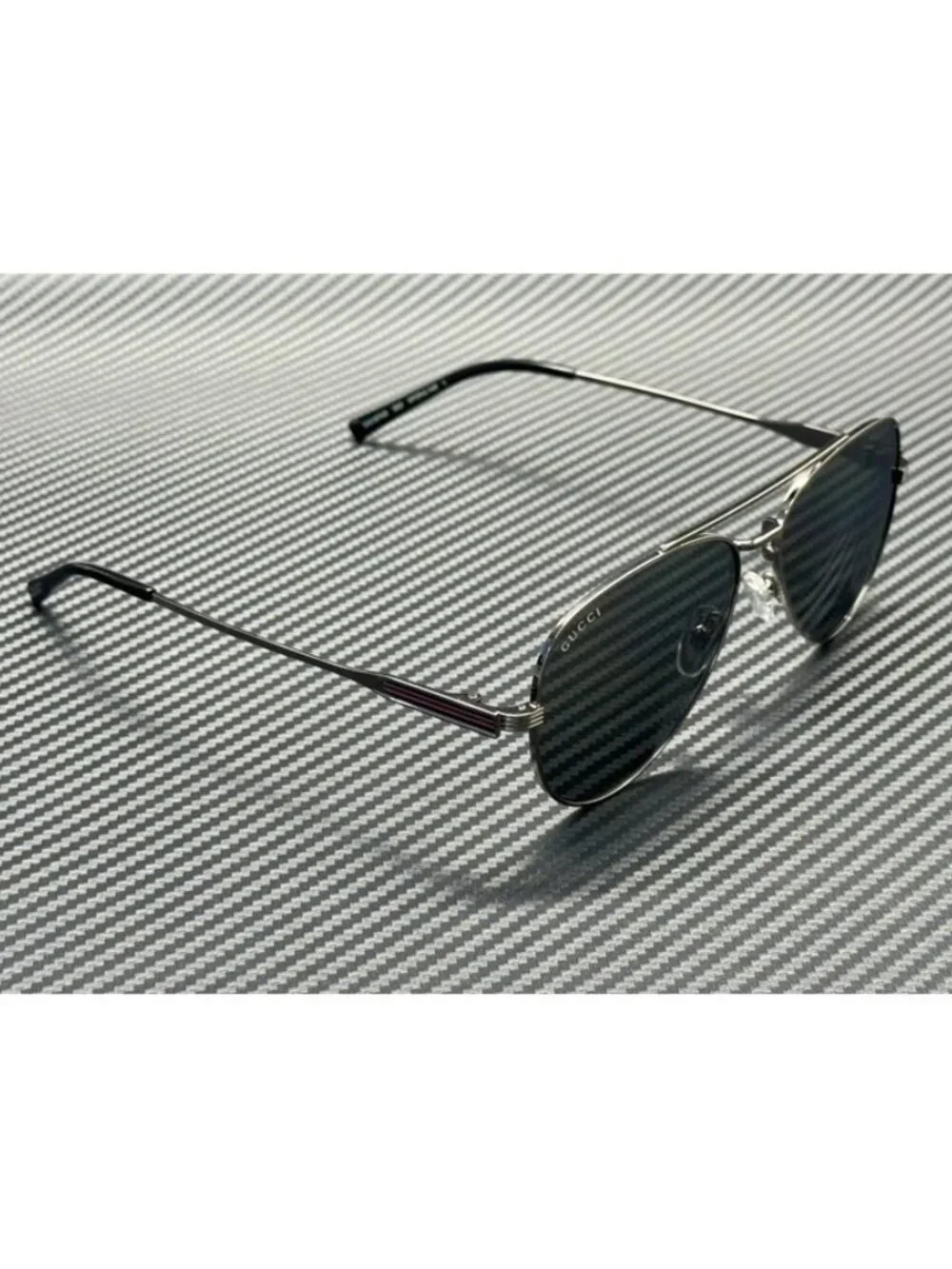New Gucci Men Ruthenium Sunglasses 57-14-145